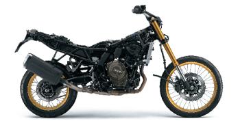 CHASSIS GEOMETRY OPTIMIZED FOR ADVENTURE TOURING